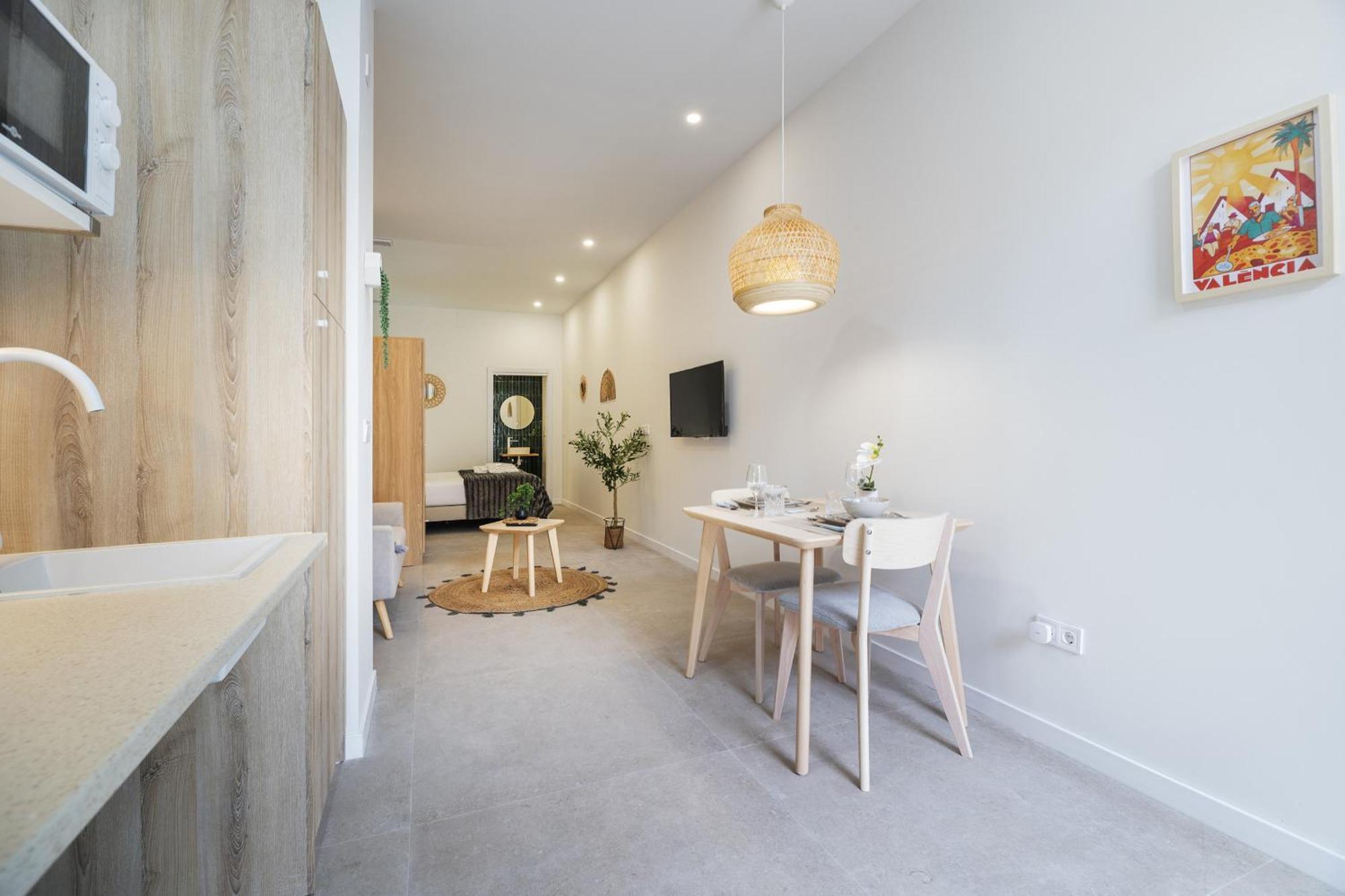 Ppa22 Loft - Acogedor Loft Cercano Al Metro Zona Ayora Apartment *